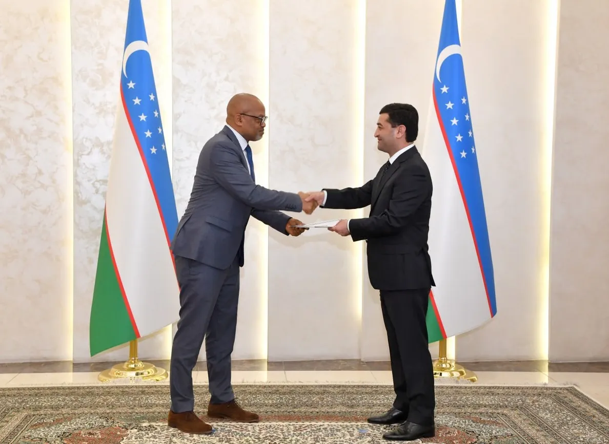 First Ambassador of Sierra Leone accredited to Uzbekistan.