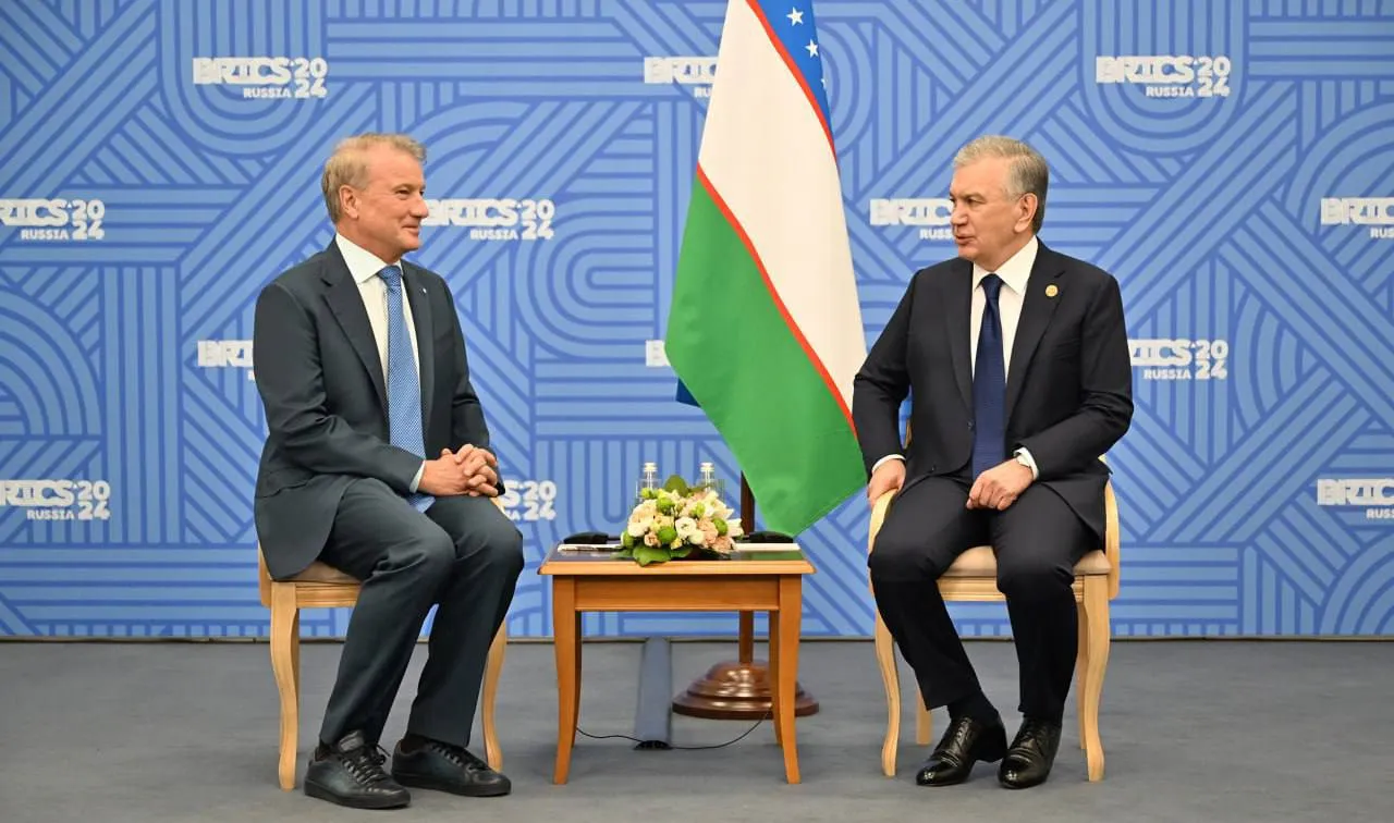 O'zbekiston Prezidenti Rossiyaning "Sberbank"i bilan raqamli yechimlarni joriy etish bo'yicha hamkorlik samarali bo'layotganini mamnuniyat bilan qayd etdi
