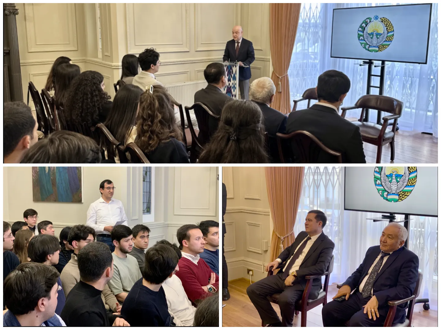 Londonda vatandoshlar bilan ochiq muloqot o'tkazildi