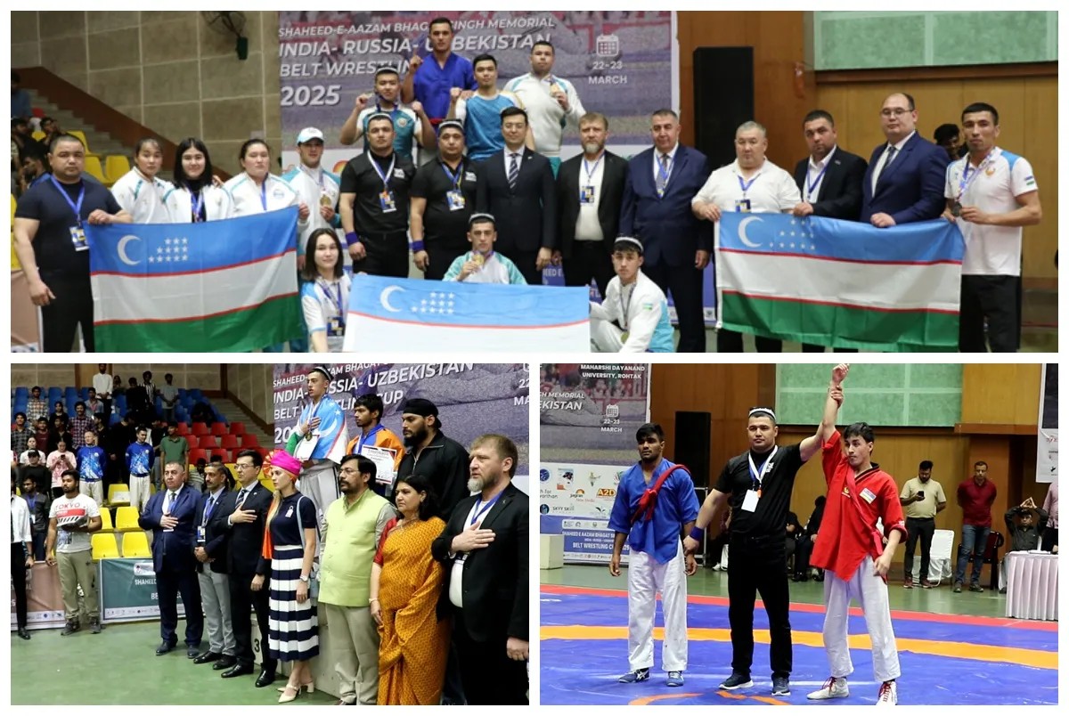 O'zbekiston polvonlari Hindistonda o'tkazilgan xalqaro turnirda 20 ta medalni qo'lga kiritdi