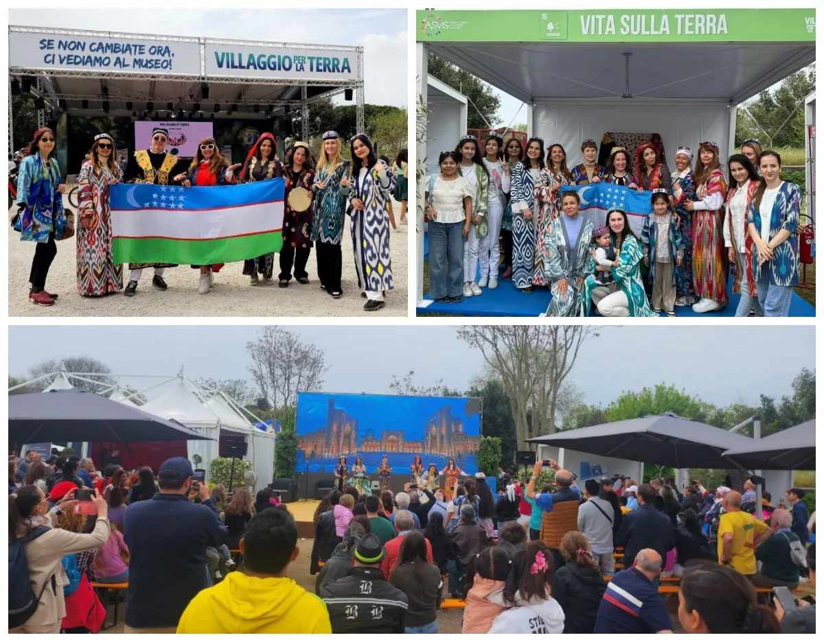 O'zbekiston vakillari Italiyada "Yer kuni" munosabati bilan o'tkazilgan xalqaro tadbirda qatnashdi