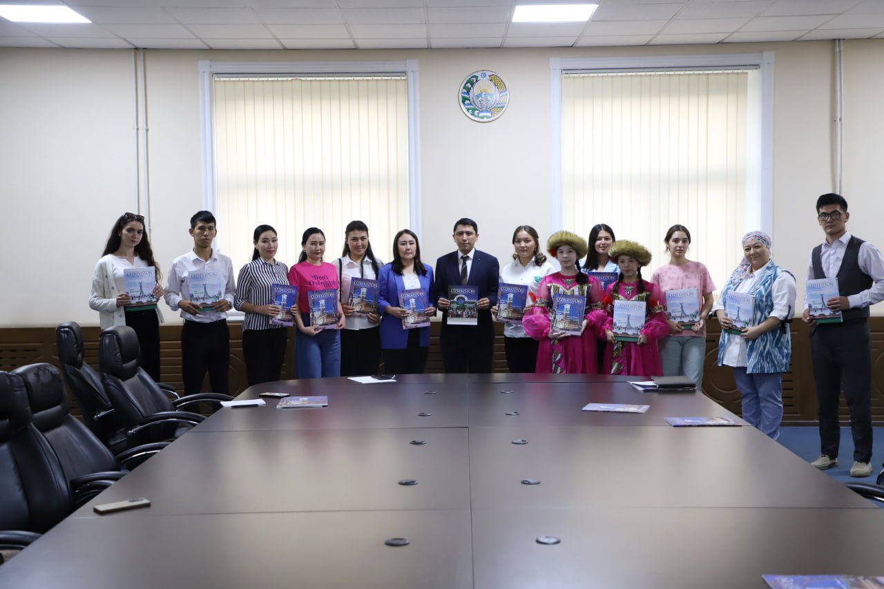 “O‘zbekiston” jurnali xodimlarining yoshlar bilan uchrashuvi