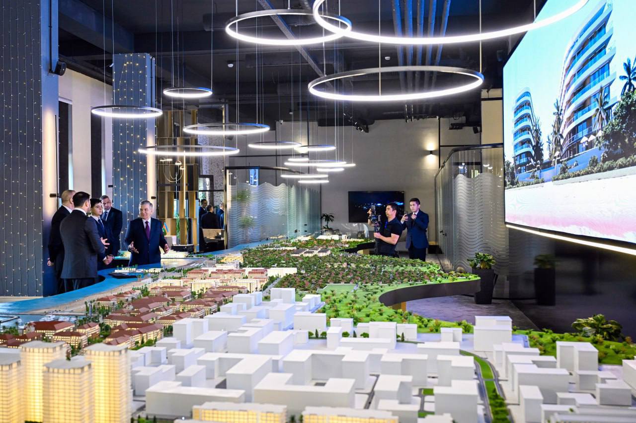 O‘zbekiston Prezidenti "Sea Breeze" kurort majmuasi faoliyati bilan tanishdilar