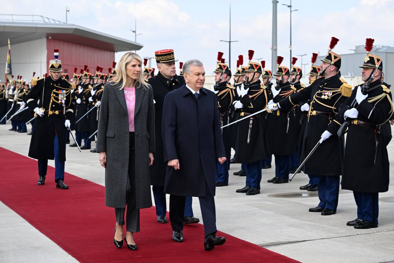 O‘zbekiston Prezidentining Fransiyaga davlat tashrifi yakunlandi