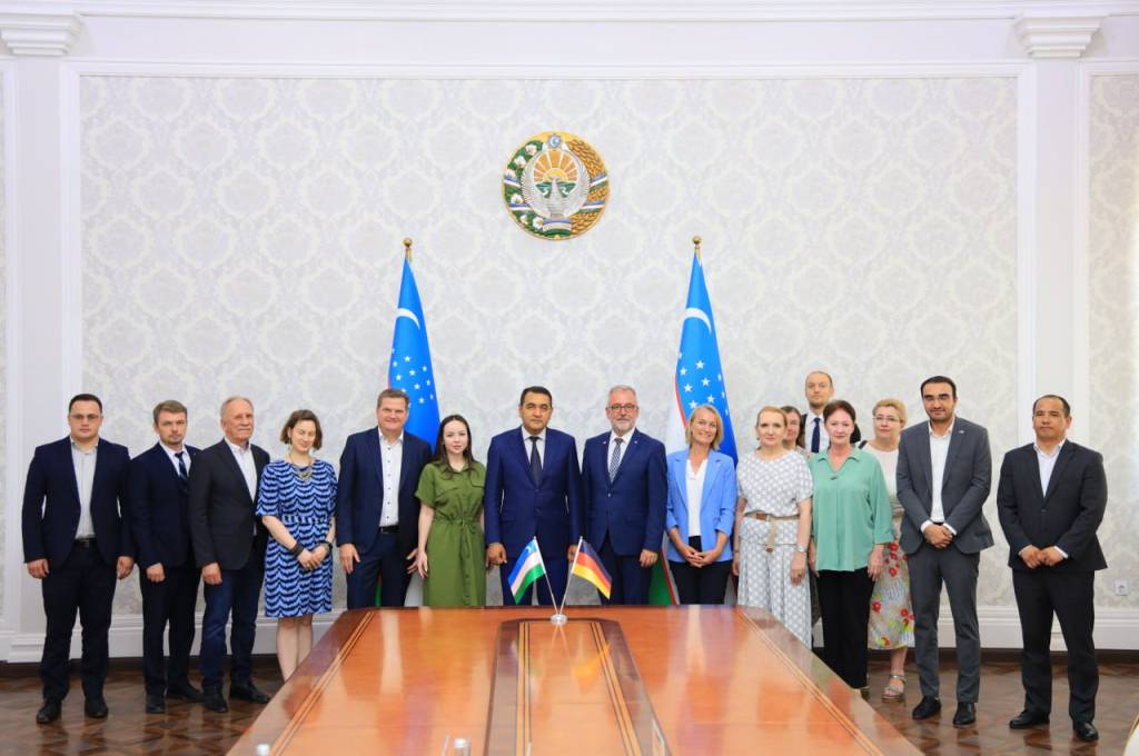 Germaniya delegatsiyasi Farg‘onada