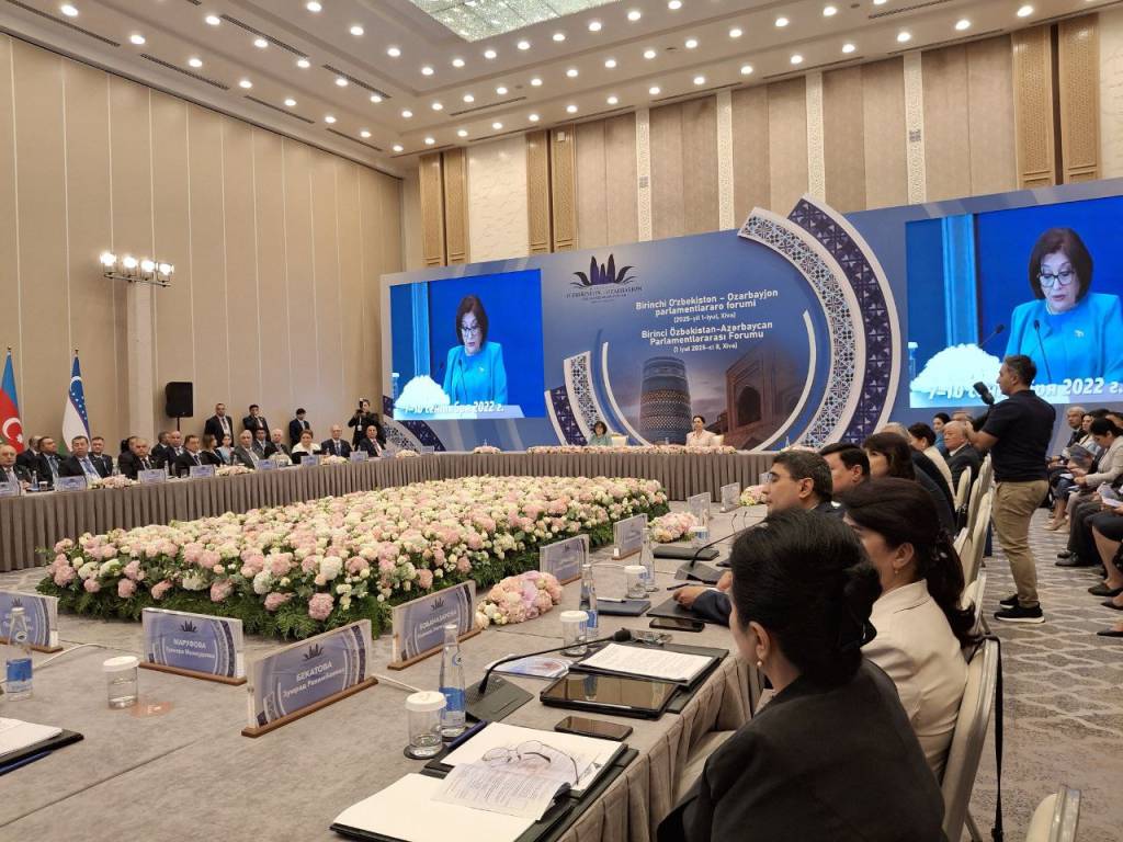 Birinchi O‘zbekiston-Ozarbayjon parlamentlararo forumi o‘z ishini boshladi