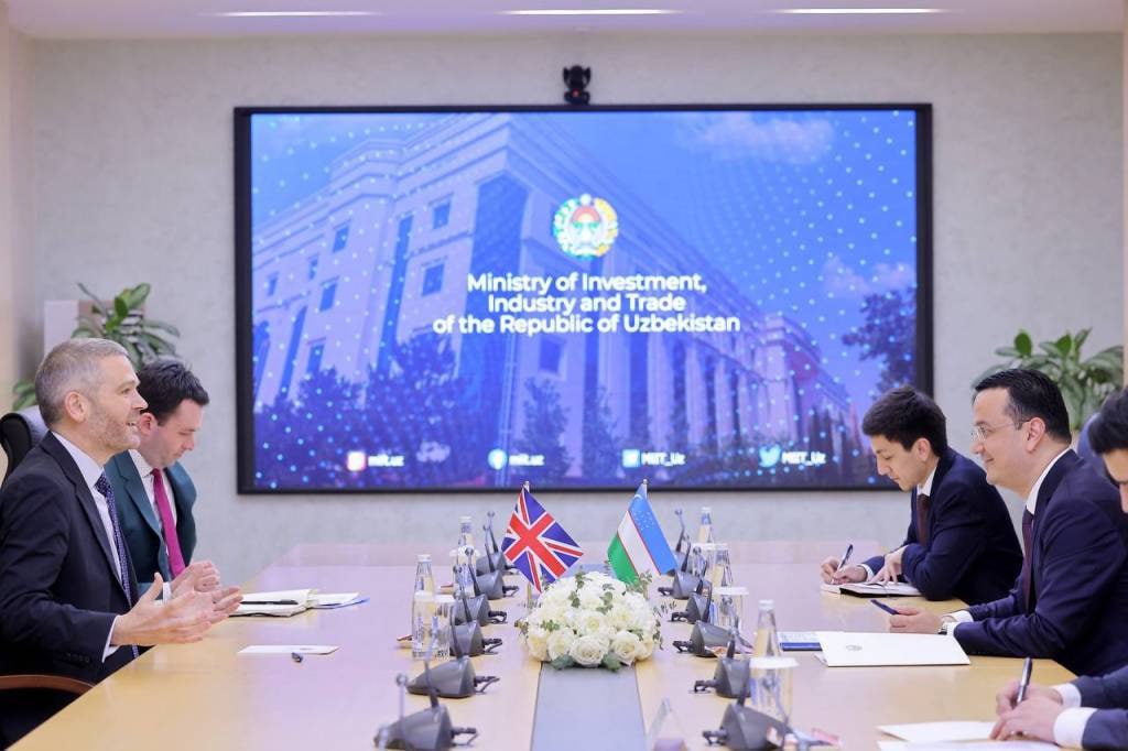 Britaniya elchisi bilan uchrashuv