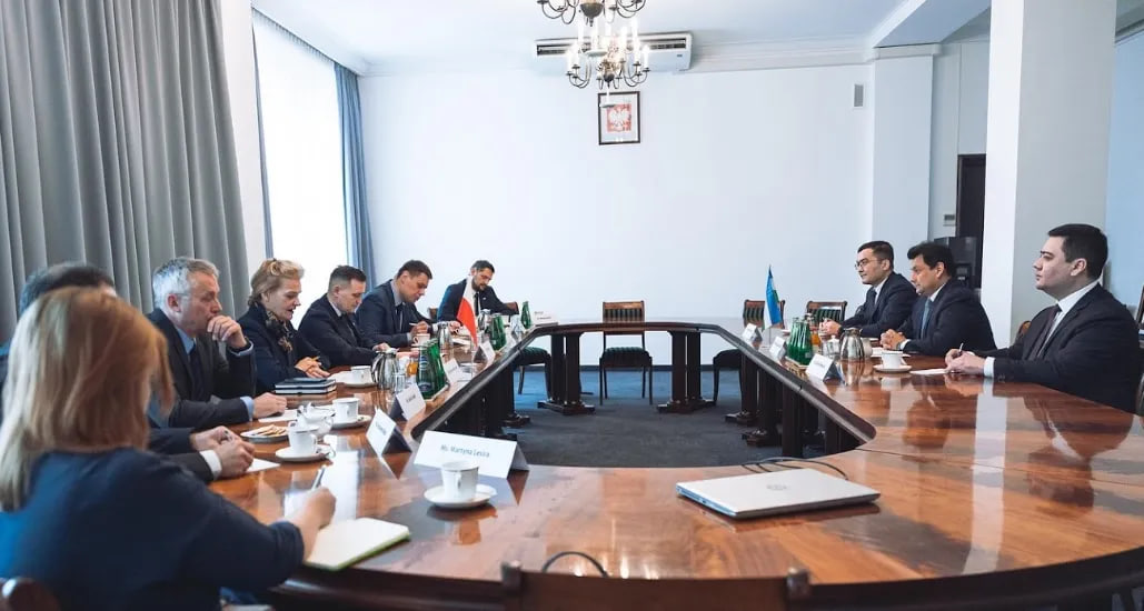 Varshavada O'zbekiston va Polsha iqtisodiy hamkorligini jadallashtirish masalalari muhokama qilindi