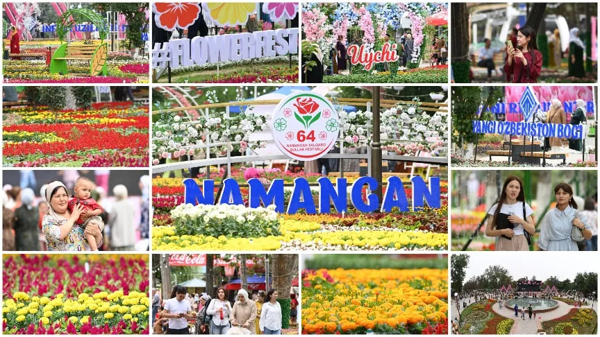 Namanganda 64-Xalqaro gullar festivali