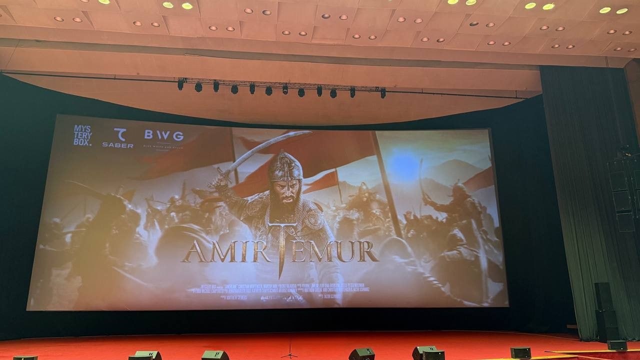 "Amir Temur" kinofilmi namoyish etildi