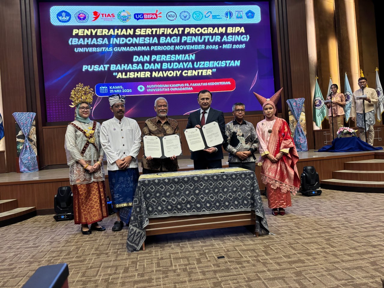 Indoneziyada Alisher Navoiy markazi ochildi